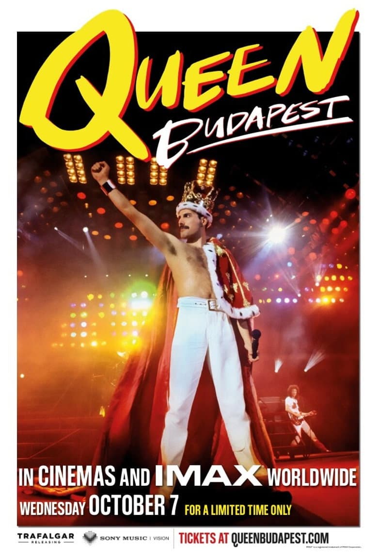 Filmcover von Queen Budapest 4k