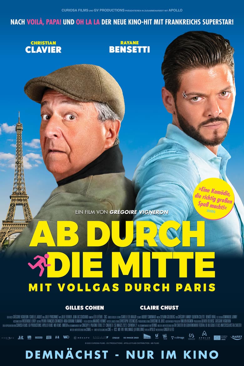 Filmcover von Ab durch die Mitte - Mit Vollgas durch Paris